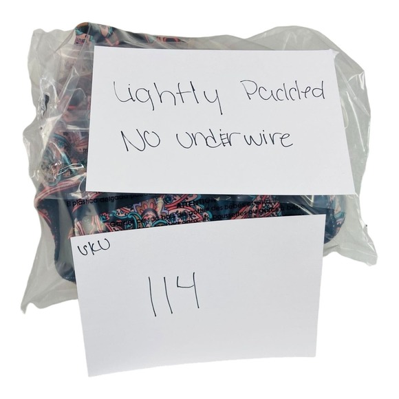 Time and Tru Women's Plus High Neck Keyhole Bikini Top Swimwear Size 3X - Picture 5 of 5